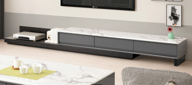 道格6.6尺石面伸縮長櫃